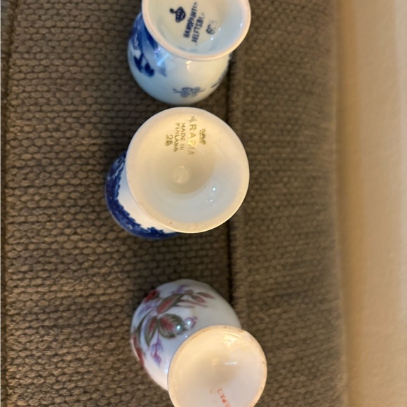 3 mini egg cups vintage - Picture 2 of 3